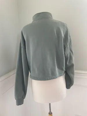 SET ACTIVE HALF ZIP SWEATSHIRT SIZE S! thumbnail 5