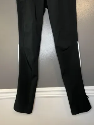 Lole Pants Womens Small Black Softshell Ski Snow Zip Leg Athletic Outdoor thumbnail 3