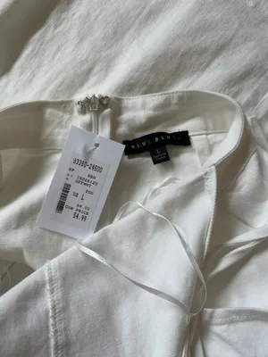 Blue Blush White Cargo Dress thumbnail 3