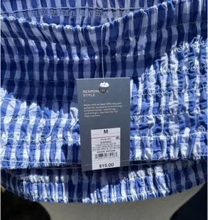 Universal Threads blue gingham set thumbnail 6