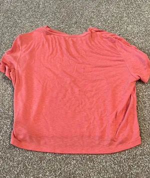 American Eagle Outfitters Pink Crop Top thumbnail 2