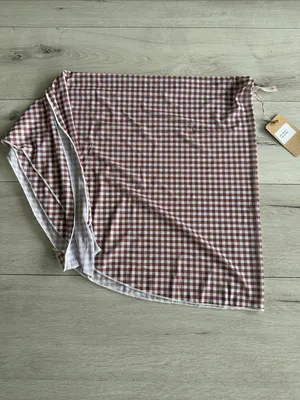 Rihoas Plaid Cover-Up Coffee One Size NWT IN PKG thumbnail 7