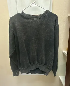 John Galt California Acid Wash Crewneck Sweatshirt thumbnail 1