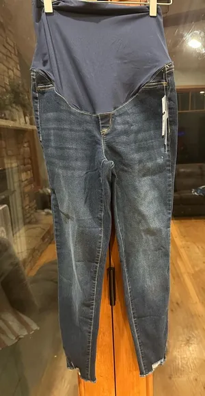 Sofia by Sofia Vergara Dark Blue Maternity Jeggings Size 4 thumbnail 1
