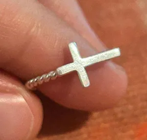 C70 size 5 925 sterling silver ring thumbnail 2