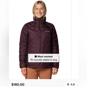 Columbia Women's Deep Purple Puffer Jacket thumbnail 14