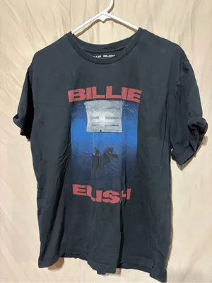 Billie Eilish graphic T-shirt thumbnail 1