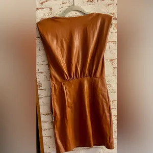 En Saison Faux Leather Dress thumbnail 2