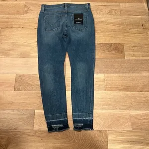 NWT Hudson Nico midrise super skinny size‎ 30 jeans distressed thumbnail 3
