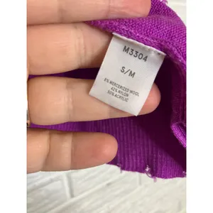 Kerisma Ryker Sweater Womens S/M Purple Excellent Distressed‎ Knit Wool Blend thumbnail 5