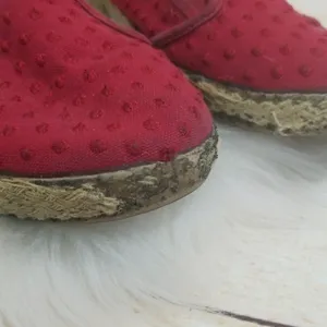 Vans KVD JUTE slip on flat shoes loafers sz 10 thumbnail 3