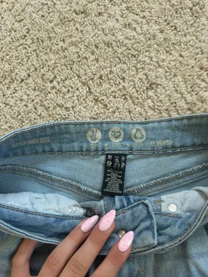 REWASH High Rise Baggy Jean thumbnail 3