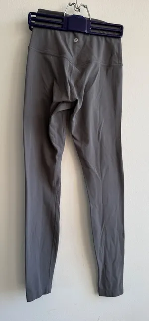 Lululemon Align High-Rise Pant 25 Charcoal Grey Nulu Yoga Leggings Size 4 W5BEAS thumbnail 1