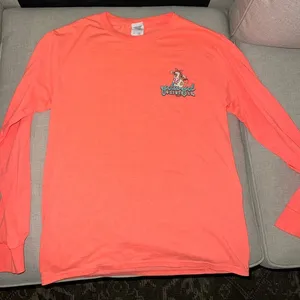 Girlie Girl Coral Long sleeve tshirt thumbnail 1