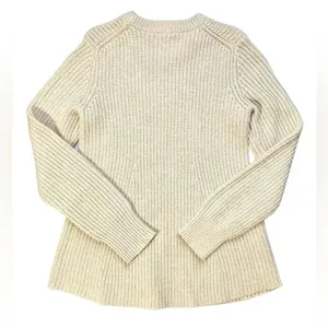 Athleta Sierra Crew Chunky Knit Wool Blend Sweater thumbnail 5