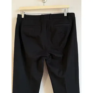 J.Crew Women’s‎ Black Stretch Mid-Rise Straight Leg Trouser Pants Size 10R thumbnail 9