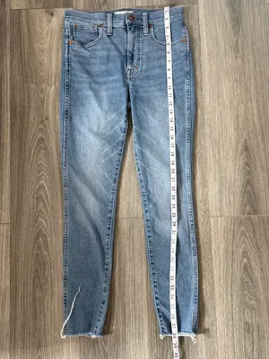 Madewell 10 inch High Rise Skinny Jeans Size 25 thumbnail 5
