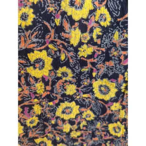 Billabong Multicolor Pull On Floral‎ Pants Womens LARGE Bohemian thumbnail 4