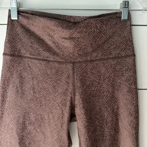Aerie Brown Leggings with Tapered Design Sz M thumbnail 2