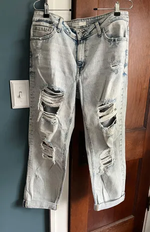 Eunina NWOT Girlfriend Jeans thumbnail 1