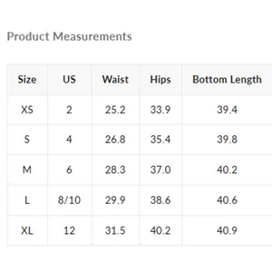 Commense Bell Bottom Boho Hippie Bootcut Cotton Denim Stretch Blue XS thumbnail 4