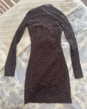Francesca's Long sleeve Bodycon sequin dress thumbnail 3