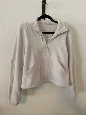Lululemon Fleece Ripstop Hiking Pullover
Bone Quarter Zip Stretch Fleece thumbnail 2
