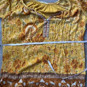 Spell Mystic Tunic Dress Sunflower Large thumbnail 14