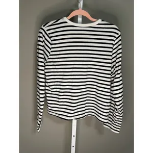 Abercrombie & Fitch Striped Long Sleeve Parisian Chic Indie Top L Coastal French thumbnail 3