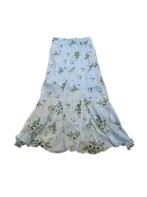 B-Wear Floral Midi Slip Skirt Fairy Grunge Feminine Cottage Coquette Coquette thumbnail 5