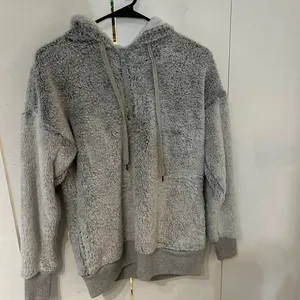Aerie XS Gray Cozy Fleece Womens thumbnail 2