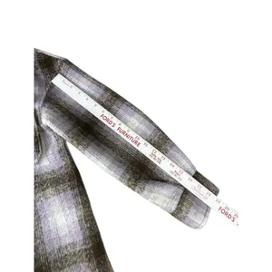 Bagatelle Collection Plaid‎ Shacket XS Brown Purple Button Up Cabincore Jacket thumbnail 7