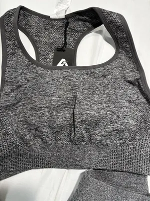 Lilias Active Signature Seamless High Waist Sports Bra and Scrunch Legging Set thumbnail 4