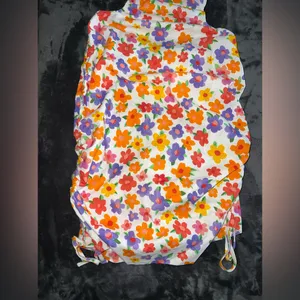 Peppermayo Summer Air Linen Mini Dress in Blooming Size 6 New with tag thumbnail 9