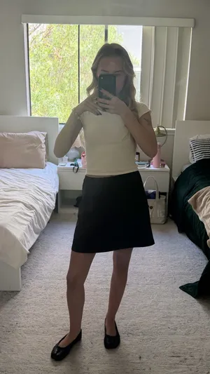 Vintage 90s Adidas Black Tennis Skirt thumbnail 5