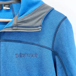 Marmot Khami Full Zip Jacket Womens Small Hooded Outdoor Layer Hiking Utility‎ thumbnail 6
