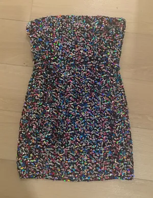 Pull & Bear Sparkling Dress thumbnail 1