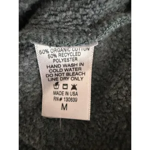 We The Free Oversized Half-Zip Green Women's Size Medium thumbnail 12