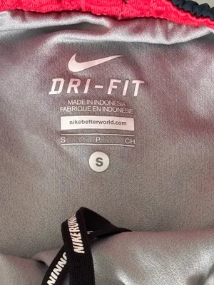 Nike Dri-Fit Black & Red Running Shorts Women’s Small Athletic Workout thumbnail 6