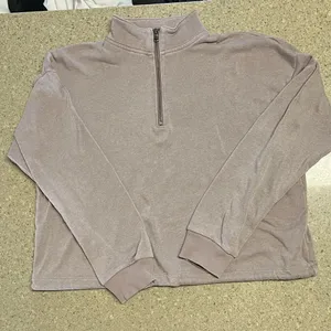 American Eagle Cropped Half Zip Pullover thumbnail 2