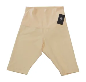Darc Sport Women's Size Medium Biker Shorts Butter Yellow Cream Limited Edition thumbnail 1