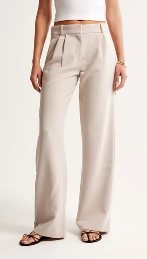 Abercrombie sloane tailored trousers *SHORT thumbnail 1