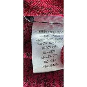 Olivia Blu Maternity XL Heathered Red Empire Waist Back Tie Tunic Top Office‎ thumbnail 7