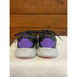 Under Armour Women's Charged Rogue 3 running shoes in a grey and purple Sz 6 thumbnail 3