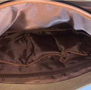 The Danbury Mint Water Resistant Canvas Shoulder Travel Messenger Bag Laptop NEW thumbnail 3
