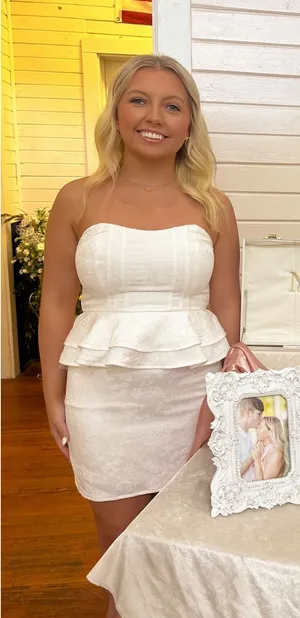 Lulus White Dress thumbnail 1