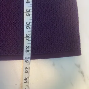 Ralph Lauren Pointelle Knit A-Line Dress Size M Purple (Retail‎ $169) Fit Flare thumbnail 11