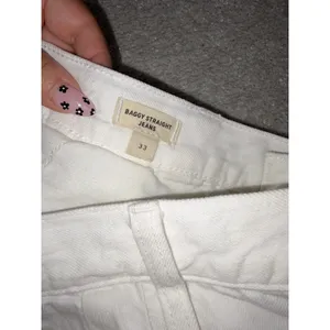 madewell baggy straight jeans white trousers 33 thumbnail 6