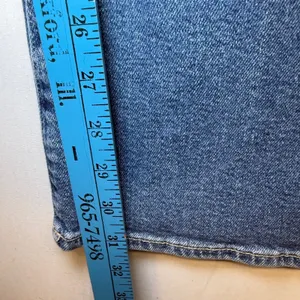 7 For All Mankind Ultra High Rise Jo Wide Leg‎ Jeans Blue Denim Womens Size 32 thumbnail 10