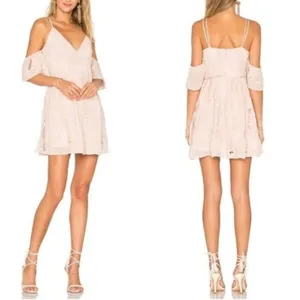Lovers + Friends Blush Floral Mini Dress XS thumbnail 2